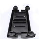 H-type Four Wheel Thickening ABS Desktop Computer Monitor Host Bracket Removable And Adjustable With The Brake