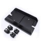 H-type Four Wheel Thickening ABS Desktop Computer Monitor Host Bracket Removable And Adjustable With The Brake H-type Four Wheel Thickening ABS Desktop Computer Monitor Host Bracket Removable And Adjustable With The Brake