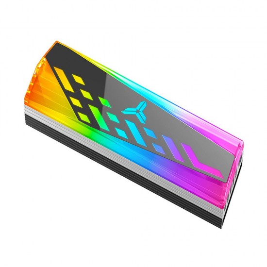 ARGB M.2-4 SSD NVMe Radiator M.2 2280 SSD Hard Disk RGB Aluminum Heatsink with Thermal Pad for Desktop