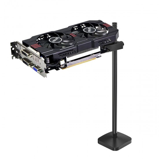 VC-2 Aluminum Graphics Card Holder Jack Bracket Desktop PC Computer Case Video Card Water Cooling Kit Support Stand