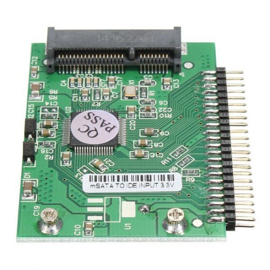 Mini PCI-E SSD to 1.8inch 44 Pin IDE Adapter Hard Disk Converter Card Board Mini PCI-E SSD to 1.8inch 44 Pin IDE Adapter Hard Disk Converter Card Board
