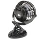 Mini Clip-on USB Powered Table Fan Strong Airflow Cooling Fan