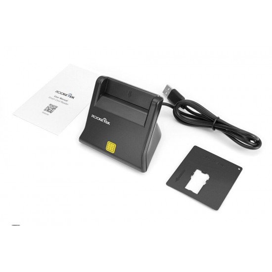tanding VersionSB 2.0 Smart Card Reader Memory for CAC ID Bank EMV Electronic DNIE Dni SIM Cloner Connector adapter PC Computer SCR3