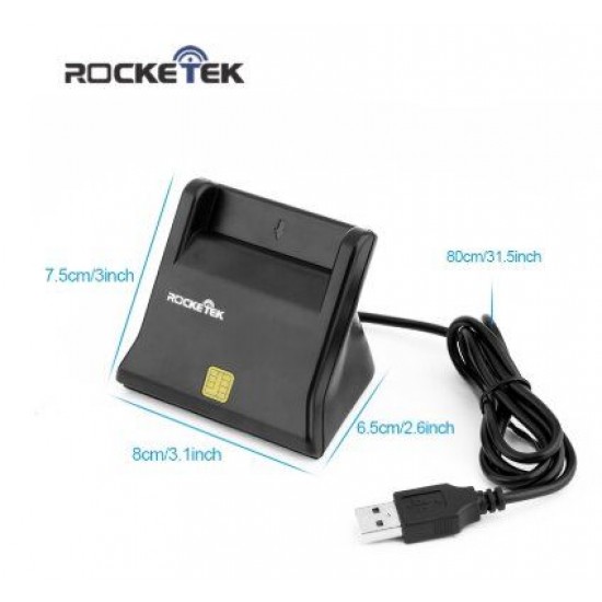 tanding VersionSB 2.0 Smart Card Reader Memory for CAC ID Bank EMV Electronic DNIE Dni SIM Cloner Connector adapter PC Computer SCR3 tanding VersionSB 2.0 Smart Card Reader Memory for CAC ID Bank EMV Electronic DNIE Dni SIM Cloner Connector adapter PC Computer SCR3