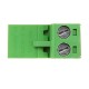 10Pcs 5.08mm Pitch 2Pin Plug in Screw PCB Dupont Cable Terminal Block Connector Right Angle