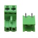 10Pcs 5.08mm Pitch 2Pin Plug in Screw PCB Dupont Cable Terminal Block Connector Right Angle