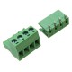 2EDG 5.08mm Pitch 4 Pin Plug in Screw Dupont Cable Terminal Block Connector Right Angle