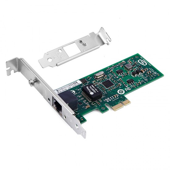 TXA014 DW-I82574 Diskless 10/100/1000Mbps Gigabit Network Card Intel 82574 PCI Express Card 1X 4X 8X 16X Network Adapter Card for Computer PC