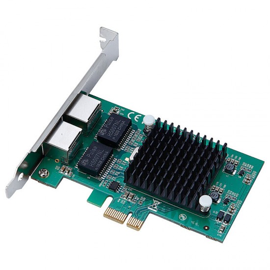 TXA020-pcie-82575-1X PCI Express Dual Port Gigabit Network Card NIC Server Intel 82575 10/100/1000Mbps PCI-E X1 X4 X16 Network Lan Adapter Card for Desktop PC