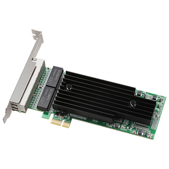 TXA063 Intel I82575 T4 4 Ports Gigabit Ethernet PCI Express X14 Card 1X Server Adapter Network Card