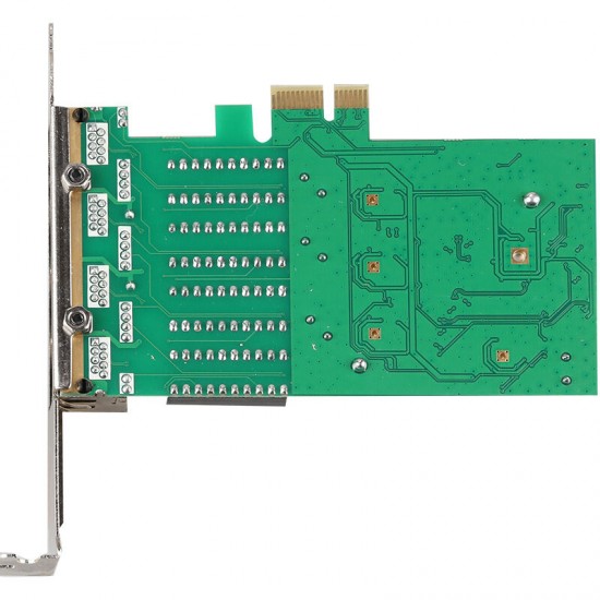 TXA066 RTL8111H-T4 4 RJ45 Ports 10/100/1000Mbps Gigabit Network Card PCI-E PCI Express Network Adapter with Realtek 8111H TXA066 RTL8111H-T4 4 RJ45 Ports 10/100/1000Mbps Gigabit Network Card PCI-E PCI Express Network Adapter with Realtek 8111H