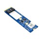 N02 M.2 NGFF SATA to SATA 7PIN Interface SSD PCI-E Expansion Card 6Gbps for Desktop Computer