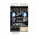N02 USB2.0 9PIN to Dual 9PIN Interface SSD PCI-E Expansion Card with Power Interface for Desktop Computer N02 USB2.0 9PIN to Dual 9PIN Interface SSD PCI-E Expansion Card with Power Interface for Desktop Computer