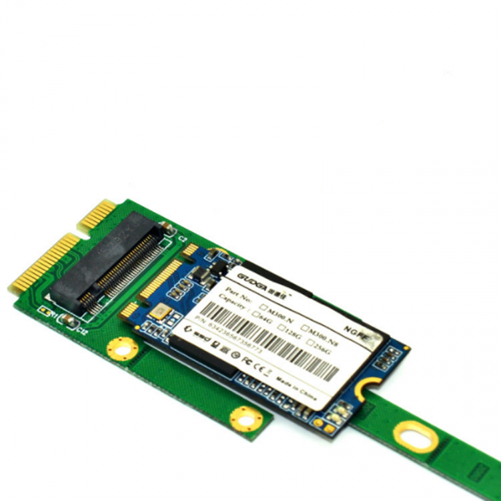 MS2NGFF-N01 M.2 NGFF SATA to Interface M.2 NGFF SSD PCI-E Expansion Card 6Gbps for Desktop Computer
