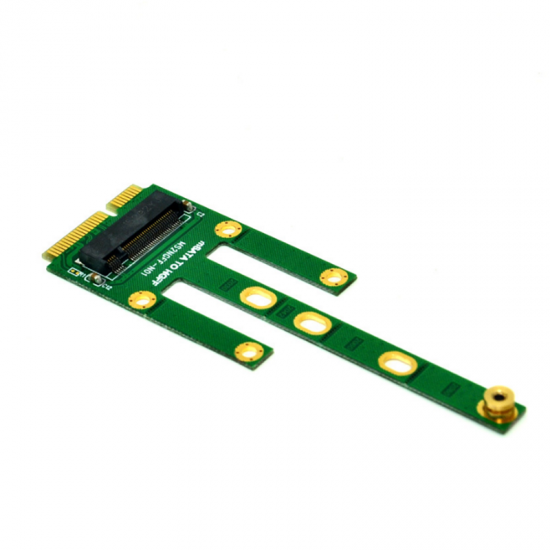 MS2NGFF-N01 M.2 NGFF SATA to Interface M.2 NGFF SSD PCI-E Expansion Card 6Gbps for Desktop Computer