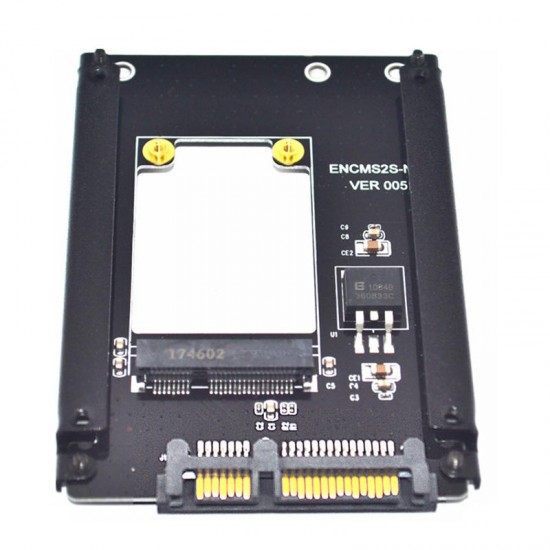 MSATA1S-N01 to SATA 3.0 SSD PCI-E Expansion Card 6Gbps for Desktop Computer