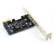 PCE2SAT-A01 PCI-E to SATA3.0 6Gbps PCI-E Expansion Card IPFS Hard Disk Adapter for Desktop Computer PCE2SAT-A01 PCI-E to SATA3.0 6Gbps PCI-E Expansion Card IPFS Hard Disk Adapter for Desktop Computer