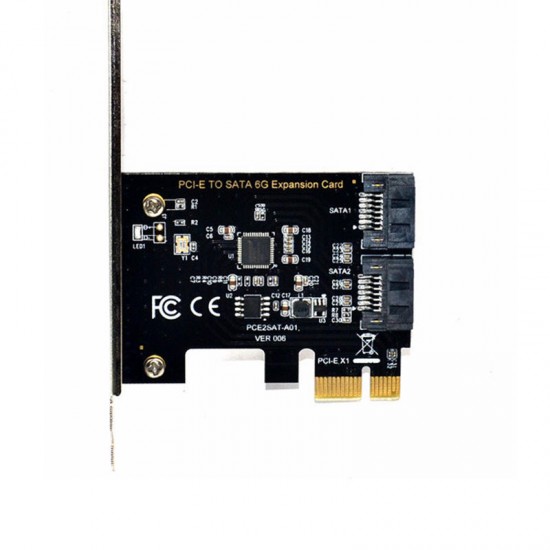 PCE2SAT-A01 PCI-E to SATA3.0 6Gbps PCI-E Expansion Card IPFS Hard Disk Adapter for Desktop Computer PCE2SAT-A01 PCI-E to SATA3.0 6Gbps PCI-E Expansion Card IPFS Hard Disk Adapter for Desktop Computer