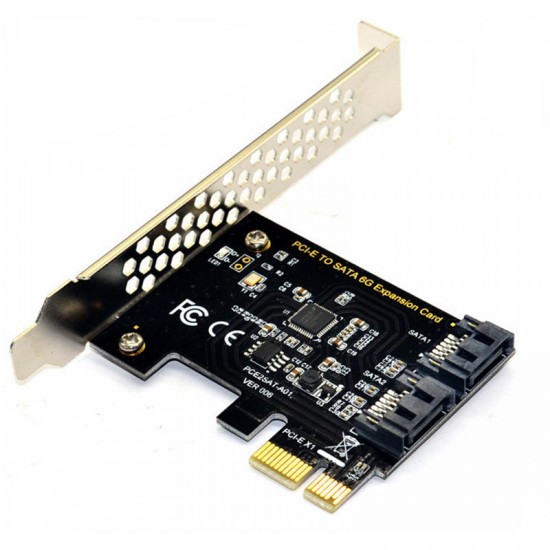 PCE2SAT-A01 PCI-E to SATA3.0 6Gbps PCI-E Expansion Card IPFS Hard Disk Adapter for Desktop Computer PCE2SAT-A01 PCI-E to SATA3.0 6Gbps PCI-E Expansion Card IPFS Hard Disk Adapter for Desktop Computer