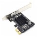PCE6SAT-M01 2 ports SATA3.0 SSD PCI-E Expansion Card 6Gbps IPFS Hard Disk Marvell Master for Desktop Computer