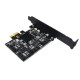 PCE6SAT-M01 4 Ports SATA3.0 SSD PCI-E Expansion Card 6Gbps IPFS Hard Disk Adapter for Desktop Computer