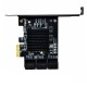 PCE6SAT-M01 6 Ports SATA3.0 SSD PCI-E Expansion Card 6Gbps IPFS Hard Disk Adapter for Desktop Computer