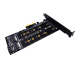 N05 PCI-E 4X to M.2 Key M+B Interface NVME M.2 SSD PCI-E Expansion Card 10Gbps for Desktop Computer N05 PCI-E 4X to M.2 Key M+B Interface NVME M.2 SSD PCI-E Expansion Card 10Gbps for Desktop Computer