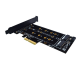 N05 PCI-E 4X to M.2 Key M+B Interface NVME M.2 SSD PCI-E Expansion Card 10Gbps for Desktop Computer N05 PCI-E 4X to M.2 Key M+B Interface NVME M.2 SSD PCI-E Expansion Card 10Gbps for Desktop Computer