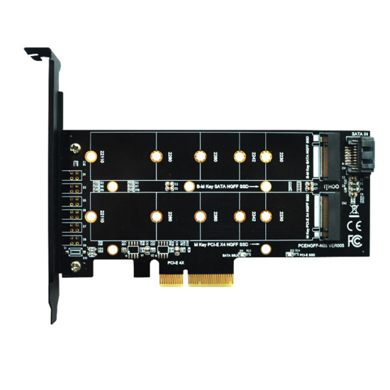 N05 PCI-E 4X to M.2 Key M+B Interface NVME M.2 SSD PCI-E Expansion Card 10Gbps for Desktop Computer N05 PCI-E 4X to M.2 Key M+B Interface NVME M.2 SSD PCI-E Expansion Card 10Gbps for Desktop Computer
