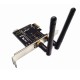 PCI-E 1X to KEY A-E PCI-E Expansion Card 6Gbps bluetooth Network Card Adapter with 2 * Antenna for Desktop Computer