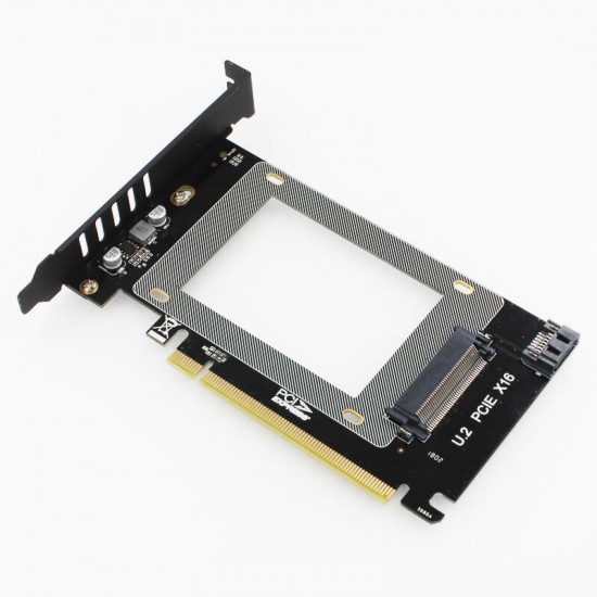 U2X16 PCI-Express 3.0 4X X16 to U.2 SFF-8639 Adapter NVMe PCI-E SSD PCI-E to U2 Expansion Card M.2 NGFF 2.5' SSD TO PCI-E X16 intel X4 U2X16 PCI-Express 3.0 4X X16 to U.2 SFF-8639 Adapter NVMe PCI-E SSD PCI-E to U2 Expansion Card M.2 NGFF 2.5' SSD TO PCI-E X16 intel X4