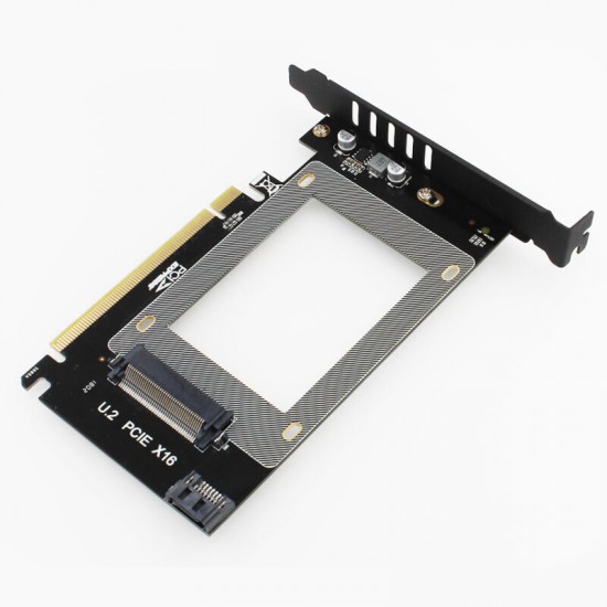 U2X16 PCI-Express 3.0 4X X16 to U.2 SFF-8639 Adapter NVMe PCI-E SSD PCI-E to U2 Expansion Card M.2 NGFF 2.5' SSD TO PCI-E X16 intel X4 U2X16 PCI-Express 3.0 4X X16 to U.2 SFF-8639 Adapter NVMe PCI-E SSD PCI-E to U2 Expansion Card M.2 NGFF 2.5' SSD TO PCI-E X16 intel X4