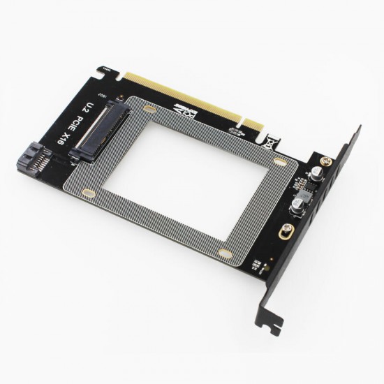 U2X16 PCI-Express 3.0 4X X16 to U.2 SFF-8639 Adapter NVMe PCI-E SSD PCI-E to U2 Expansion Card M.2 NGFF 2.5' SSD TO PCI-E X16 intel X4