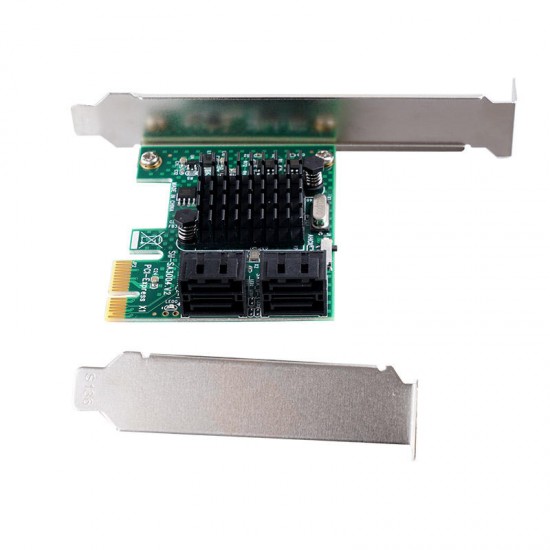 PAS-4U 4 Port SATA 3.0 PCI-E Expansion Card 6Gbps for Windows XP Vista 7 8 Server 2003-2008 32/64-BIT