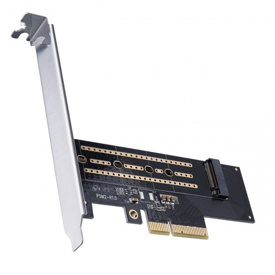 PSM2 M.2 NVME to PCI-E 3.0 X4 Expansion Card High Speed 32Gbps Drive-Free M-key PCI-E Card for PCI-E NVME Protocol M.2 SSD
