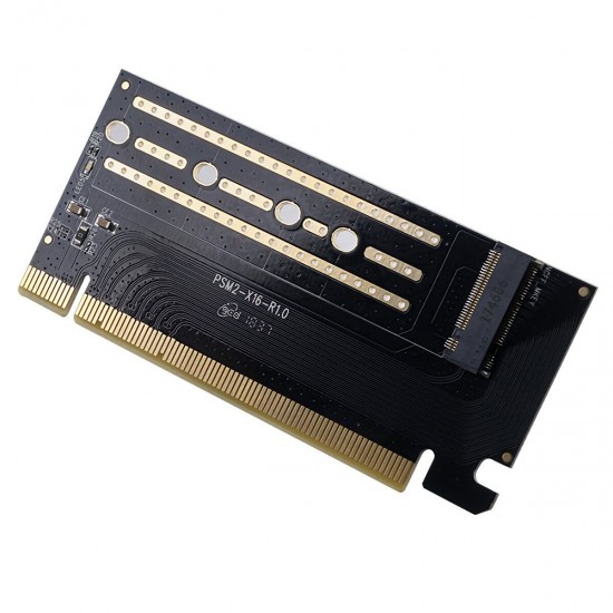 PSM2-X16 M.2 NVME to PCI-E 3.0 X16 Expansion Card High Speed 32Gbps Drive-Free M-key PCI-Express Adapter Card for PCI-E NVME Protocol M.2 SSD PSM2-X16 M.2 NVME to PCI-E 3.0 X16 Expansion Card High Speed 32Gbps Drive-Free M-key PCI-Express Adapter Card for PCI-E NVME Protocol M.2 SSD