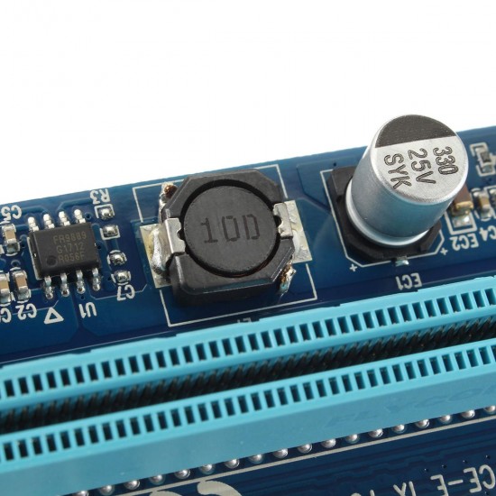 PCI-E Express USB3.0 1x to16x Extender Riser Card Adapter SATA Power Cable PCI-E Express USB3.0 1x to16x Extender Riser Card Adapter SATA Power Cable
