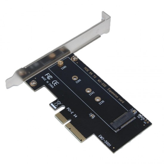 EM2-5001NVME Protocol M.2 to PCI E 3.0 High - Speed Expansion Card for Desktop Computer