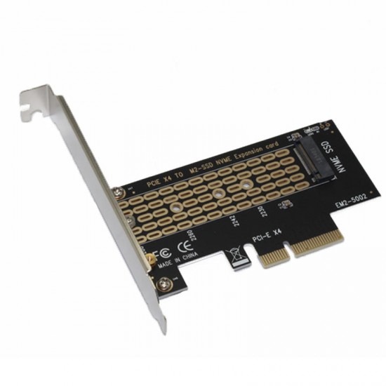 EM2-5002 M.2 to PCI-E 3.0 Expansion Card SSD Key Hard Drive Transfer Card for Desktop Computer