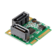 MINI PCI-E to SATA3 Mini Expansion Card 6Gbps SSD Hard Disk Interface for Windows XP Vista 7 8