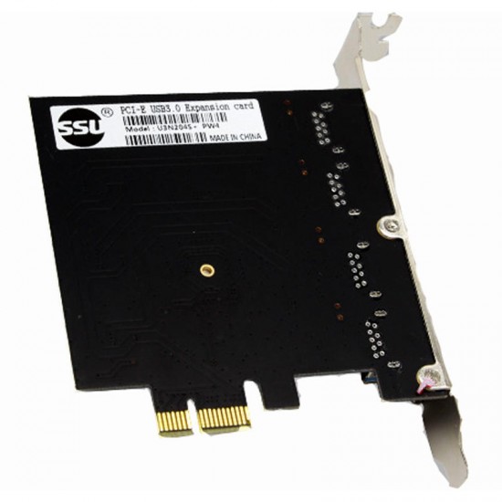 N04S+PW4 PCI-E To USB 3.0 Expansion Card Four-Port For Desktop Computer N04S+PW4 PCI-E To USB 3.0 Expansion Card Four-Port For Desktop Computer