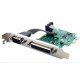 PCI-E 1S1P PCI-E Transfer Printer Card Tax Control Card LPT Card Serial Port Parallel Port Expansion Card