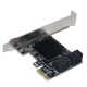 SA 3014 PCI - E to SATA 3.0 6G Expansion Card With Four - Port for Desktop Computer