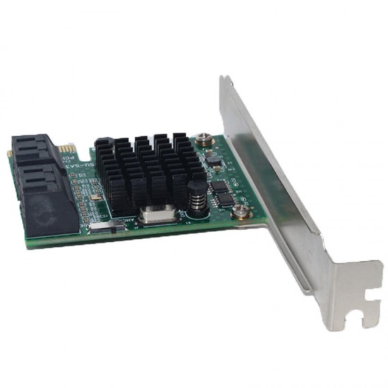 SA3004 PCI-E to SATA 3.0 4 - port 6G Expansion Card SSD Solid State IPFS Hard Disk Expansion Card