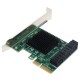 SA3006 PCI-E to 6 Port SATA 3.0 Controller Card Expansion Card Adapter Board with Heat Sink Expansion Adapter Board