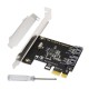 SATA3 - T2 PCI -E To Sata 3.0 Expansion Card 6Gbps With Two SATA Interfaces For Desktop Computer SATA3 - T2 PCI -E To Sata 3.0 Expansion Card 6Gbps With Two SATA Interfaces For Desktop Computer