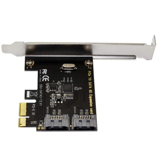 SATA3 - T2 PCI -E To Sata 3.0 Expansion Card 6Gbps With Two SATA Interfaces For Desktop Computer SATA3 - T2 PCI -E To Sata 3.0 Expansion Card 6Gbps With Two SATA Interfaces For Desktop Computer