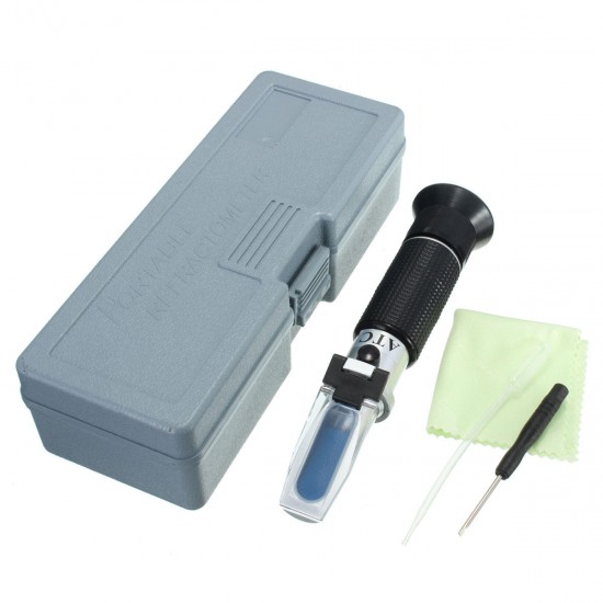 0-32% Brix Wort 1.12 Specific Gravity Refractometer Beer Fruit Sugar Wine Brew 0-32% Brix Wort 1.12 Specific Gravity Refractometer Beer Fruit Sugar Wine Brew