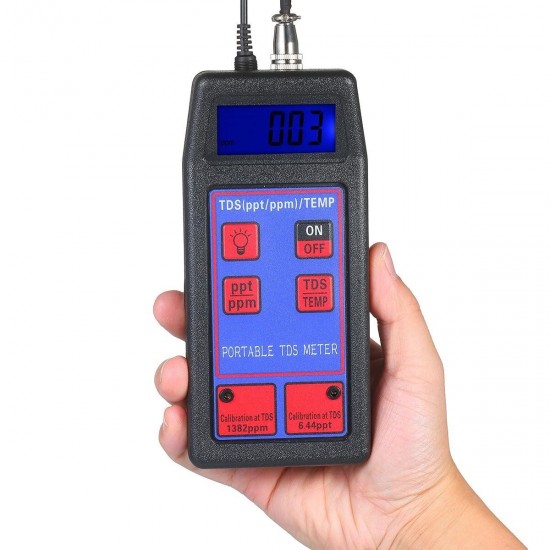 2 in 1 Waterproof Water Quality Tester Measurement TDS-8426 Professional TDS/Temperature Meter Tool