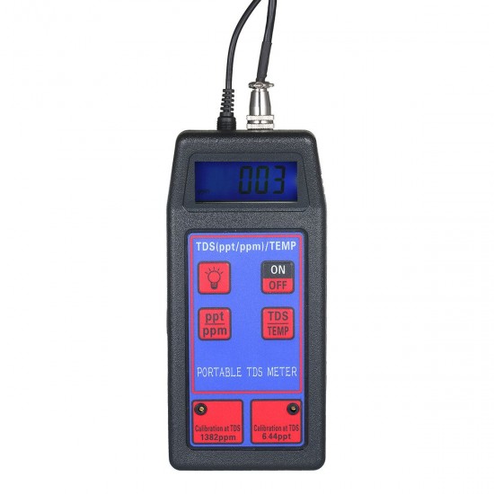 2 in 1 Waterproof Water Quality Tester Measurement TDS-8426 Professional TDS/Temperature Meter Tool 2 in 1 Waterproof Water Quality Tester Measurement TDS-8426 Professional TDS/Temperature Meter Tool